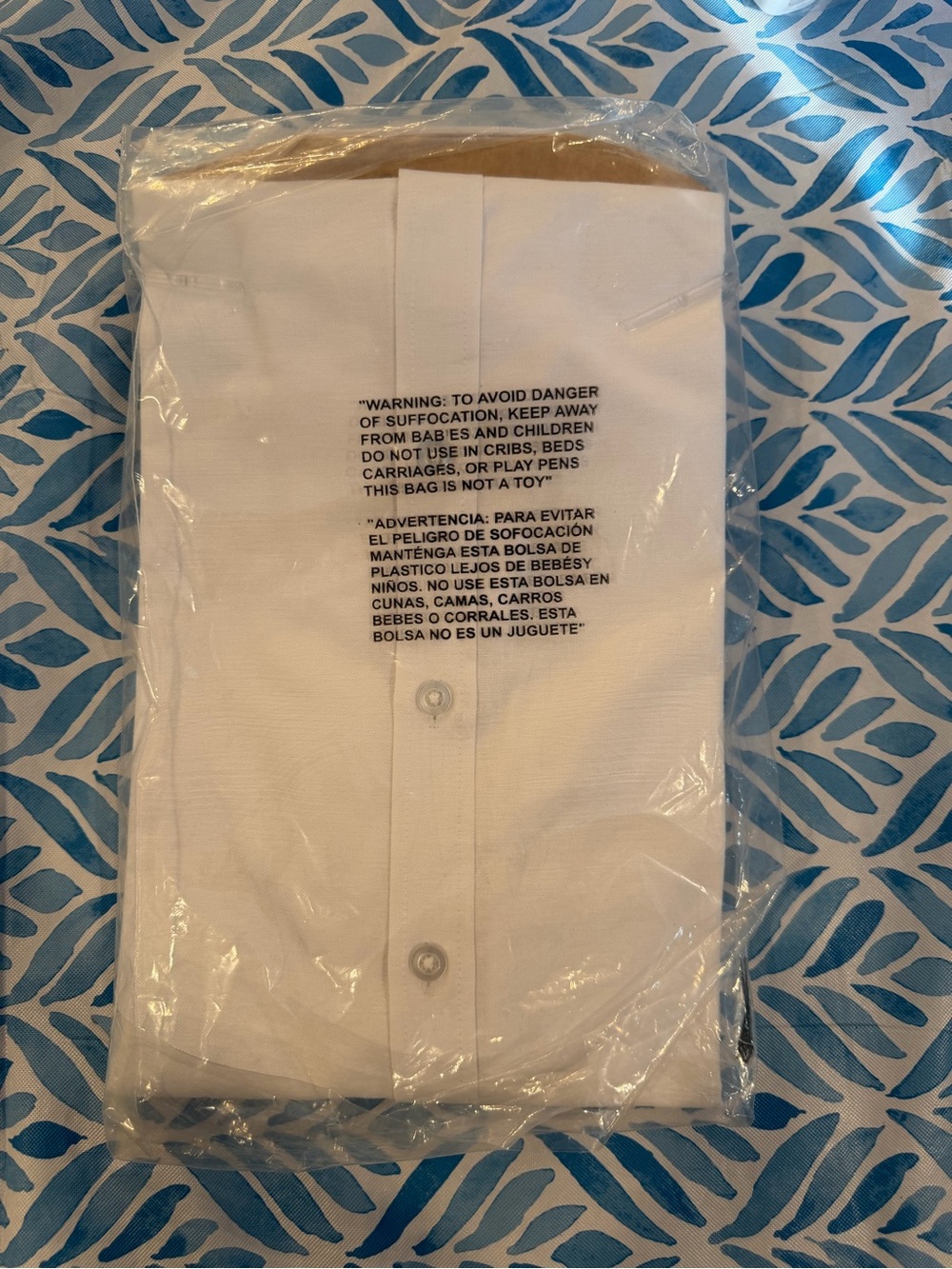 White Button-Down Girl’s Uniform Shirt - size 14 - Picture 3 of 3
